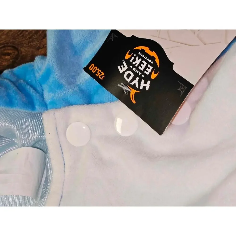Baby Shark Halloween Costume Plush Hooded Pullover 0-6 Months